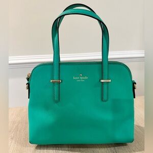 Kate Spade Vibrant Green Small Tote Bag